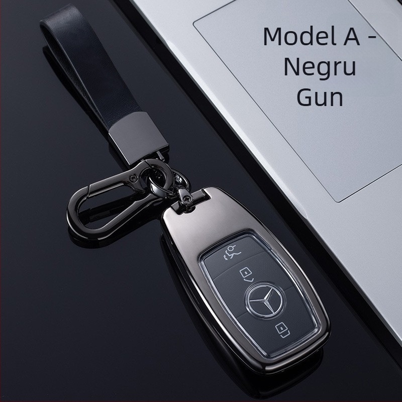 Carcasă de cheie Mercedes-Benz | aliaj de zinc | stil etnic | Compatibil cu E260L, E300L, C200L, C260L, A200L, GLBCES