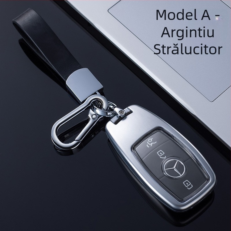 Carcasă de cheie Mercedes-Benz | aliaj de zinc | stil etnic | Compatibil cu E260L, E300L, C200L, C260L, A200L, GLBCES