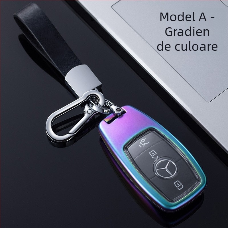 Carcasă de cheie Mercedes-Benz | aliaj de zinc | stil etnic | Compatibil cu E260L, E300L, C200L, C260L, A200L, GLBCES