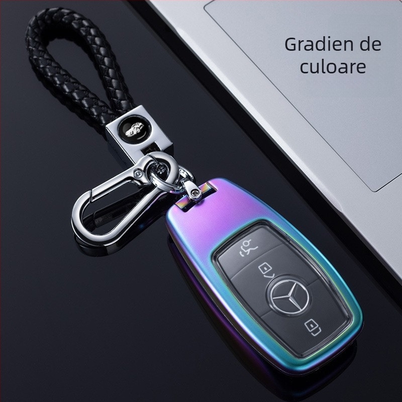 Carcasă de cheie Mercedes-Benz | aliaj de zinc | stil etnic | Compatibil cu E260L, E300L, C200L, C260L, A200L, GLBCES