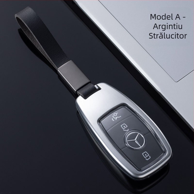 Carcasă de cheie Mercedes-Benz | aliaj de zinc | stil etnic | Compatibil cu E260L, E300L, C200L, C260L, A200L, GLBCES