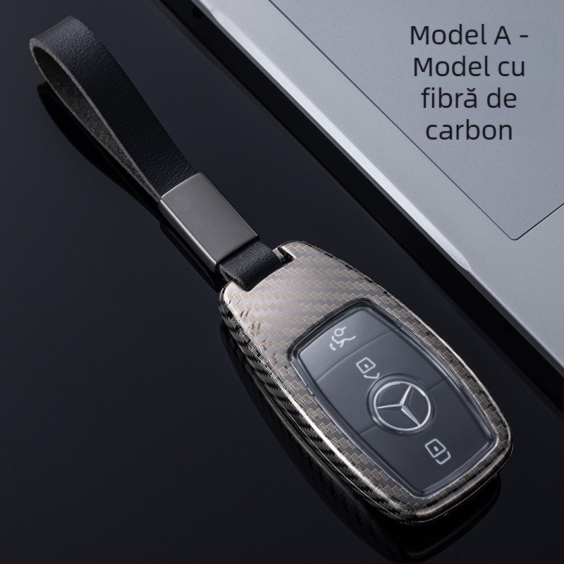 Carcasă de cheie Mercedes-Benz | aliaj de zinc | stil etnic | Compatibil cu E260L, E300L, C200L, C260L, A200L, GLBCES