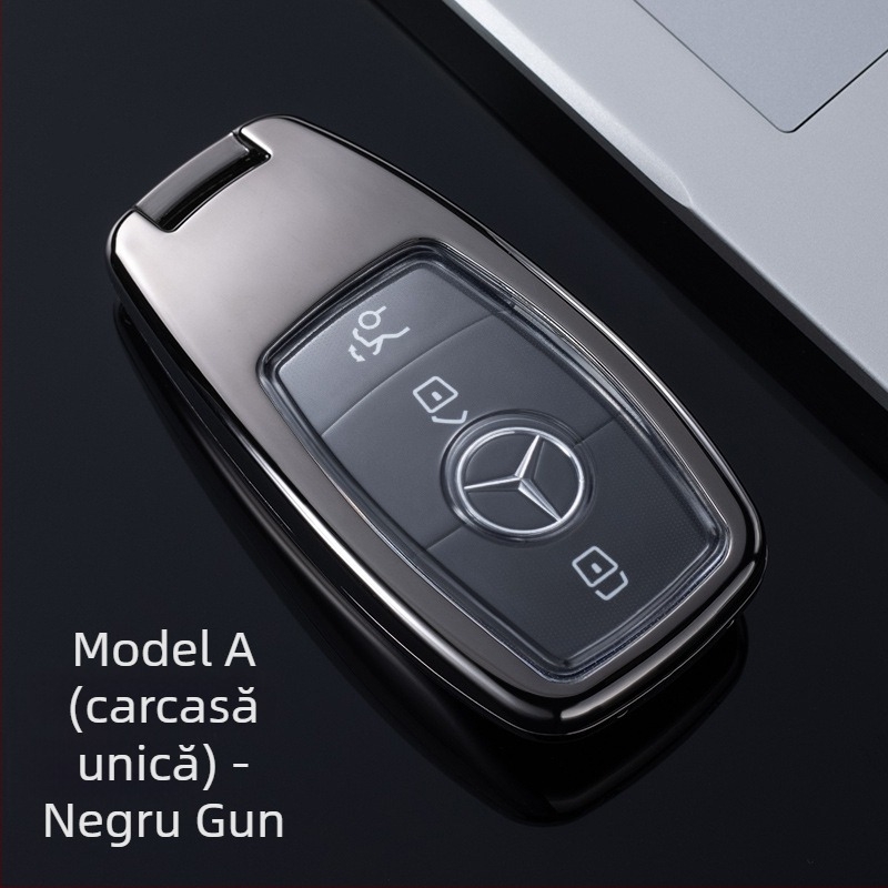 Carcasă de cheie Mercedes-Benz | aliaj de zinc | stil etnic | Compatibil cu E260L, E300L, C200L, C260L, A200L, GLBCES