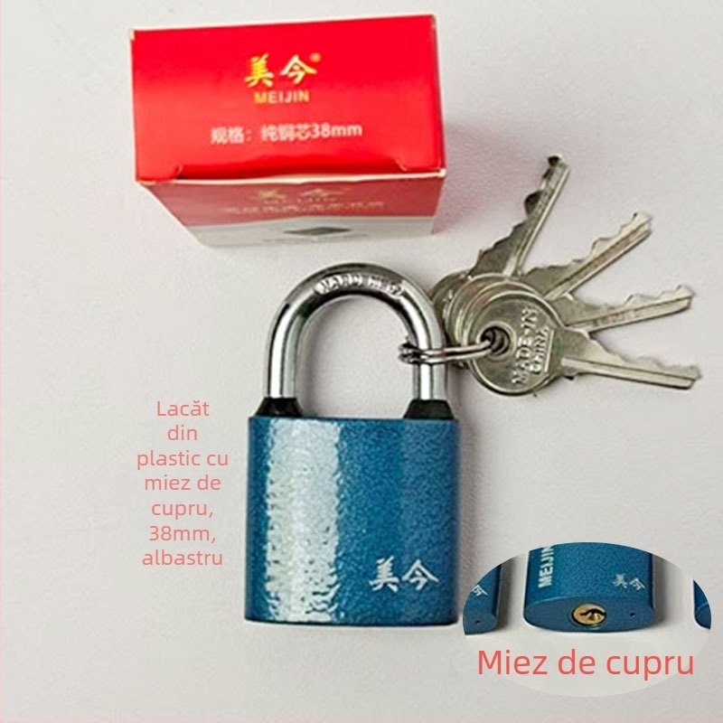 Padlock pentru dulapuri, sertare și uși — fier, lacăt casnic, stil modern minimalist