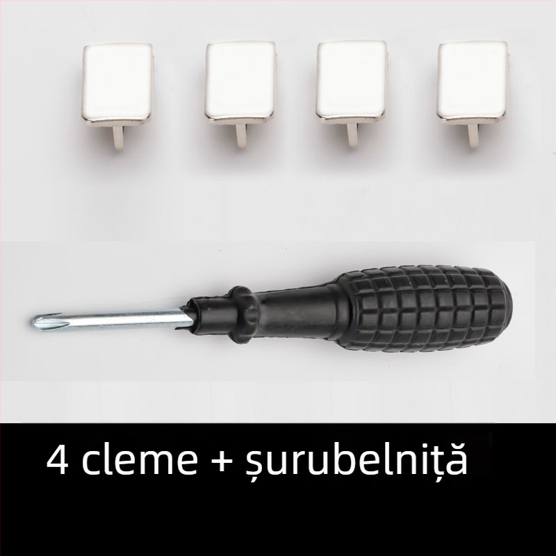 Accesoriu pentru blocarea bagajelor, cu clemă tip card – material ABS, număr produs 1001618271, primăvara 2025, accesorii pentru bagaje, stil elegant pentru femei mature