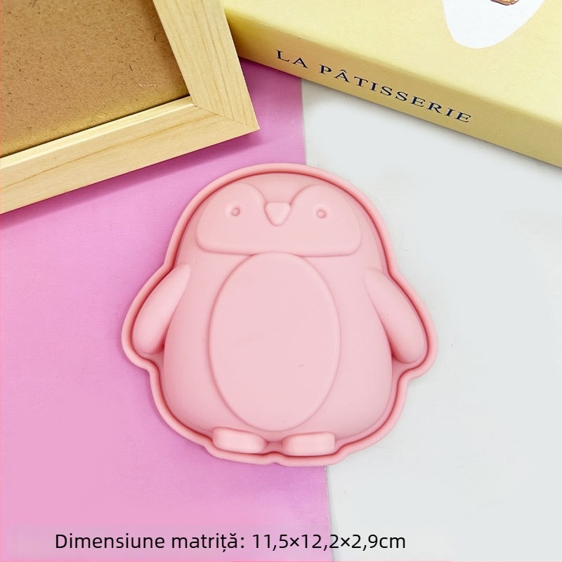 Formă de silicon pentru tort, cu formă neregulată, stil desen animat – formă unică pentru coacere și decorare de torturi, budincă și deserturi