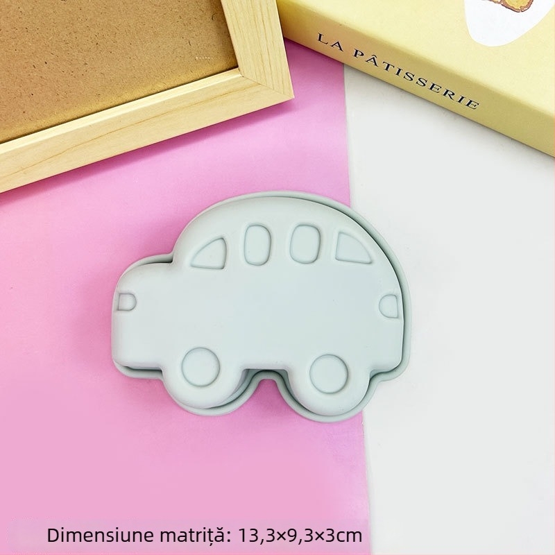Formă de silicon pentru tort, cu formă neregulată, stil desen animat – formă unică pentru coacere și decorare de torturi, budincă și deserturi