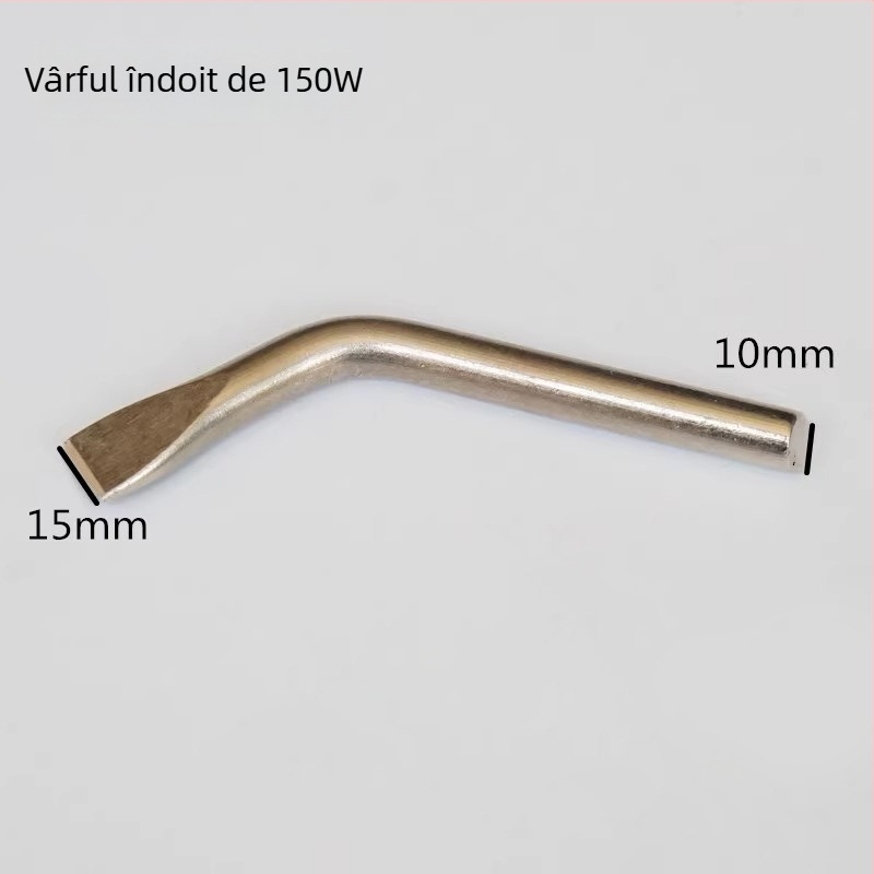 Cap de lipit fără plumb – vârf în unghi și vârf ascuțit, placare cu cupru electroplată, până la 300W, interval de temperatură 480°C