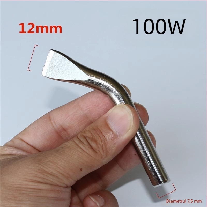 Cap de lipit fără plumb – vârf în unghi și vârf ascuțit, placare cu cupru electroplată, până la 300W, interval de temperatură 480°C