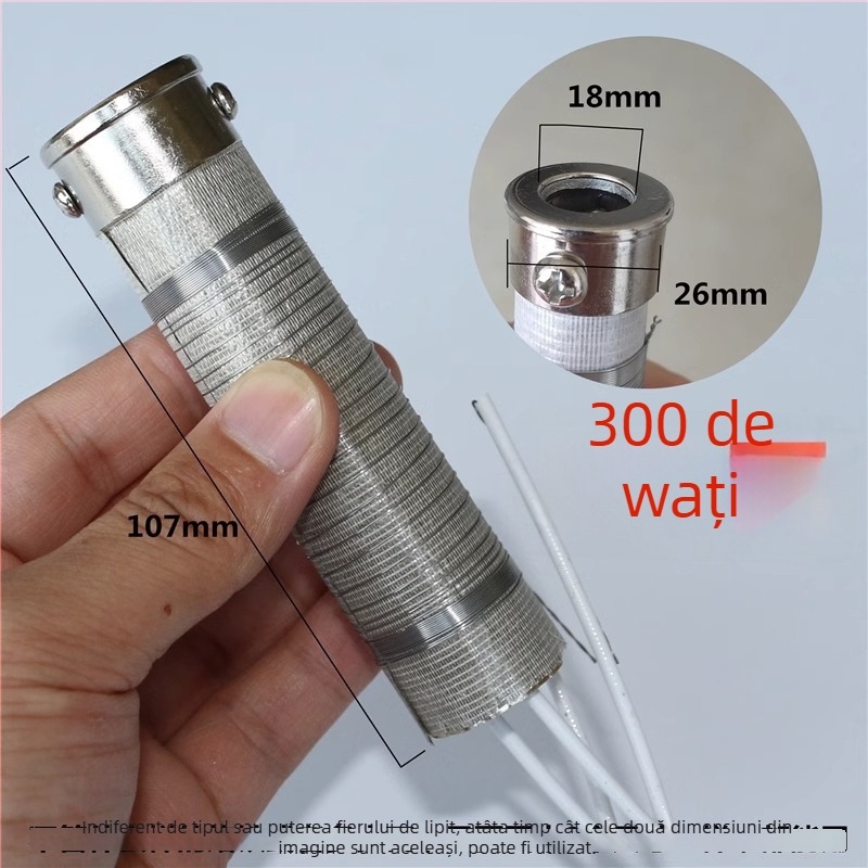 Cap de lipit fără plumb – vârf în unghi și vârf ascuțit, placare cu cupru electroplată, până la 300W, interval de temperatură 480°C