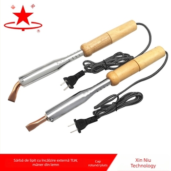 Lipitor electric cu mâner din lemn (Silver Star, 220V, tip de alimentare: electric)