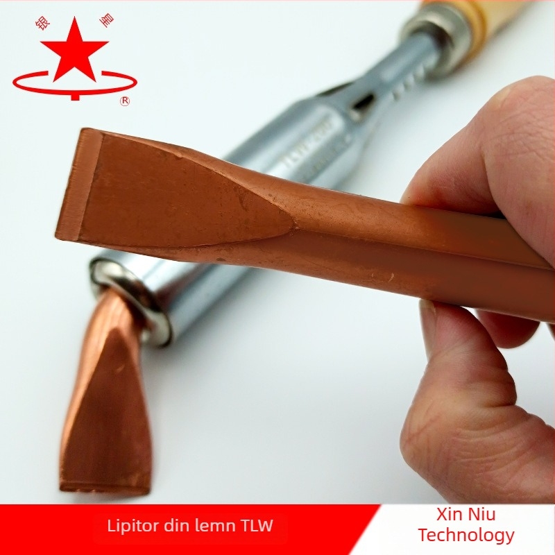 Lipitor electric cu mâner din lemn (Silver Star, 220V, tip de alimentare: electric)