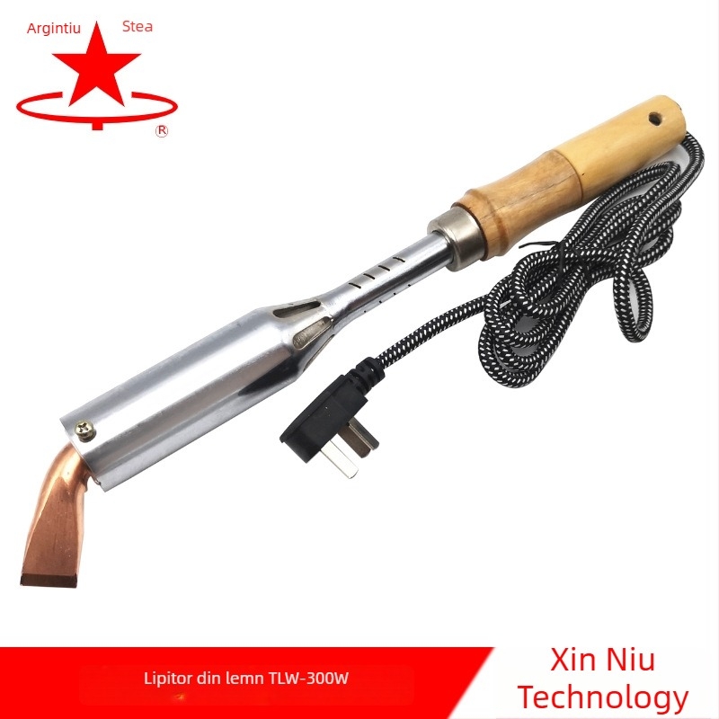 Lipitor electric cu mâner din lemn (Silver Star, 220V, tip de alimentare: electric)