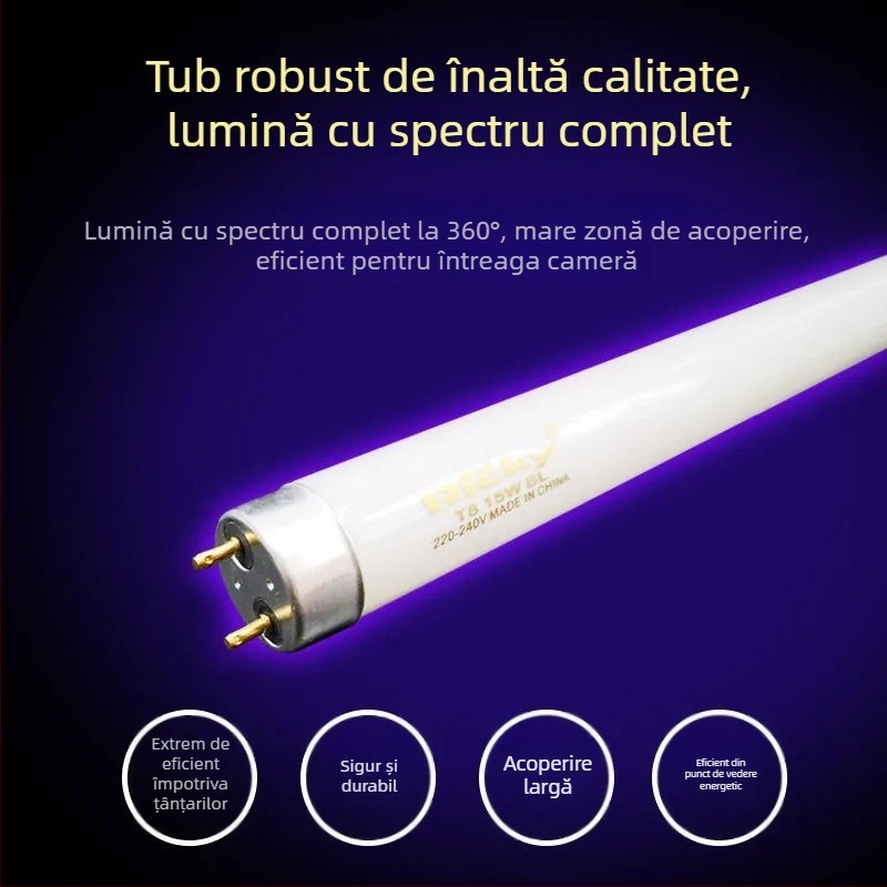 Lampa adezivă pentru țânțari – LED; putere 4W/6W/8W/10W/20W/30W/40W; acoperire 10 m²; capcana prin unde de lumină; fără baterie încorporată (LED; 4W/6W/8W/10W/20W/30W/40W; 10 m²; capcană prin unde de lumină)