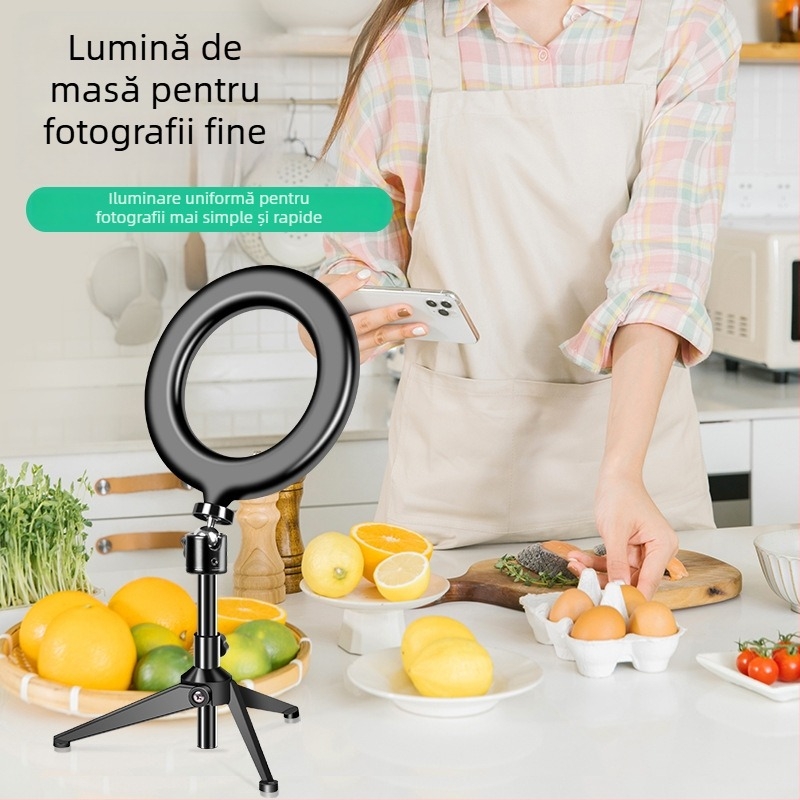 Waite Lumină de fill pentru streaming live, cu temperatură de culoare în trei trepte, ≤10W, 110V