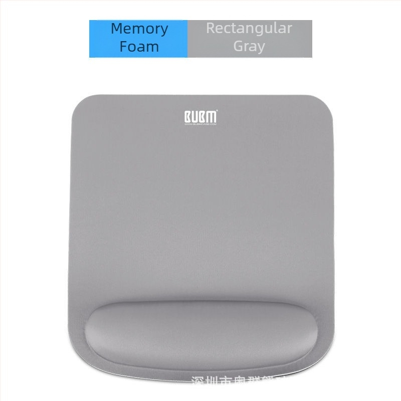 Mouse pad cu pernă de memorie pentru încheietură, bază din cauciuc, față dublă, suport pentru încheietură, pentru tastatură și birou