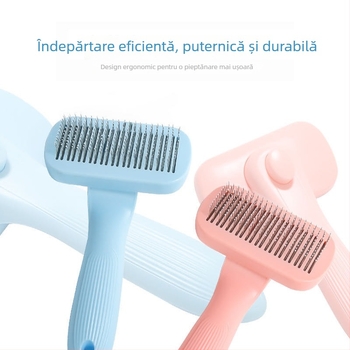 Perie de îngrijire a blănii pentru câini cu ace – ABS material, Îngrijire blănii, Ambalaj 80 bucăți, Pentru câini