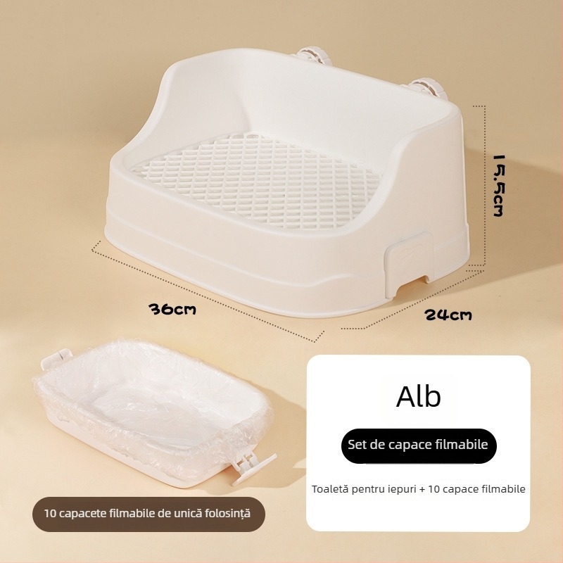 Weibi toaletă din plastic pentru animale de companie, tip split – material: plastic; capacitate: mare; origine: Shanghai; 30 buc., marcă: Weibi