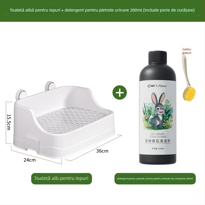 Weibi toaletă din plastic pentru animale de companie, tip split – material: plastic; capacitate: mare; origine: Shanghai; 30 buc., marcă: Weibi