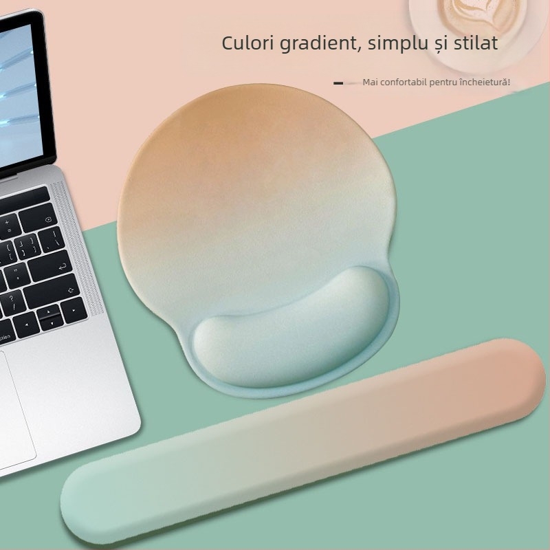 Covoraș de masă pentru tastatură și mouse, cu suprafață din cauciuc anti-derapant, turnare prin injecție, design pe o singură față