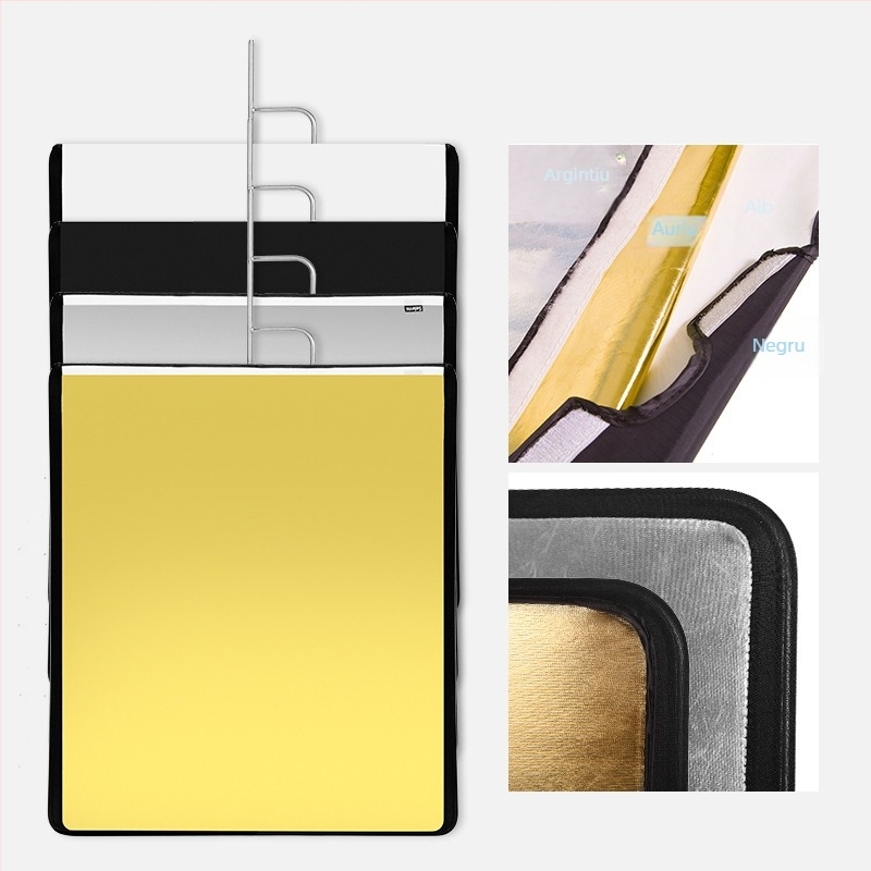 MK 699269 Echipament de reflexie pentru studio cu cadru pentru difuzie moale și panou de fundal (800 g)