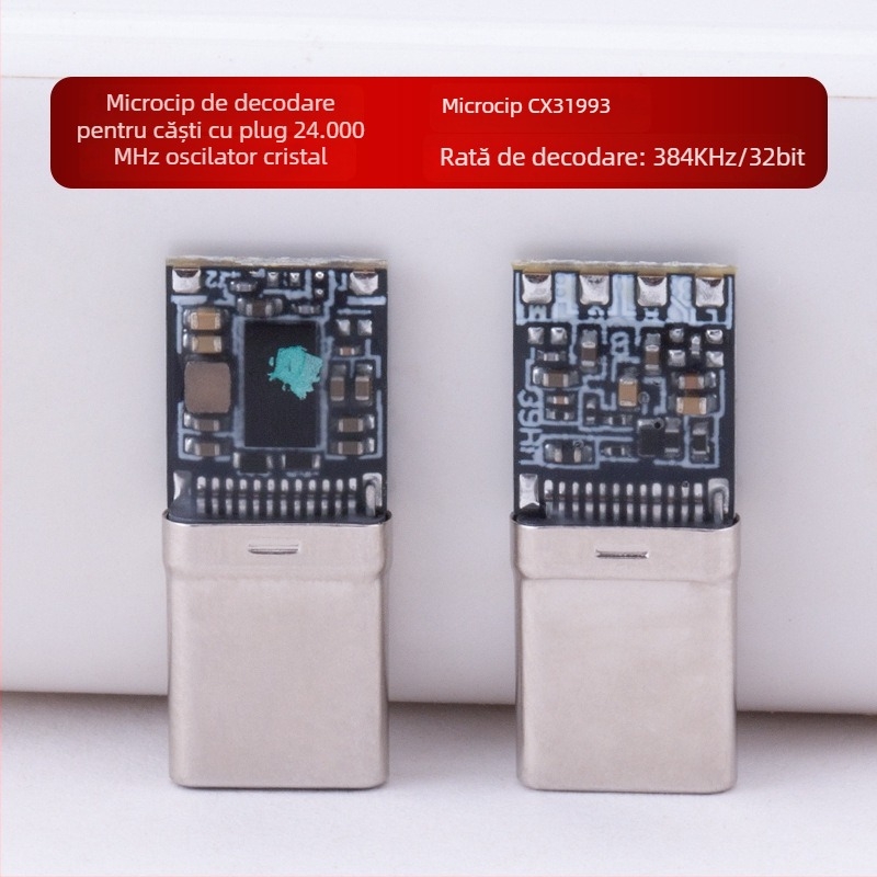 Decodor USB Audio Bartok Y01, compatibil cu porturi Type-C