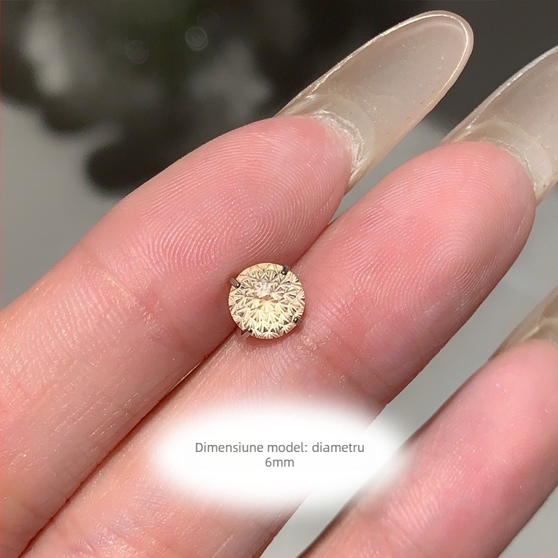 Cercei geometrici din oțel titan cu zirconiu, inspirați de osul urechii, design original