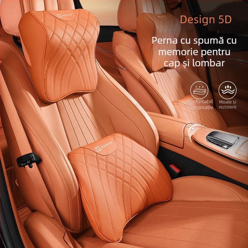 Perne pentru cap și gât pentru scaunul auto – stil minimalist, compatibil universal; marca Hui Li; material: Altul; umplutură: Altul