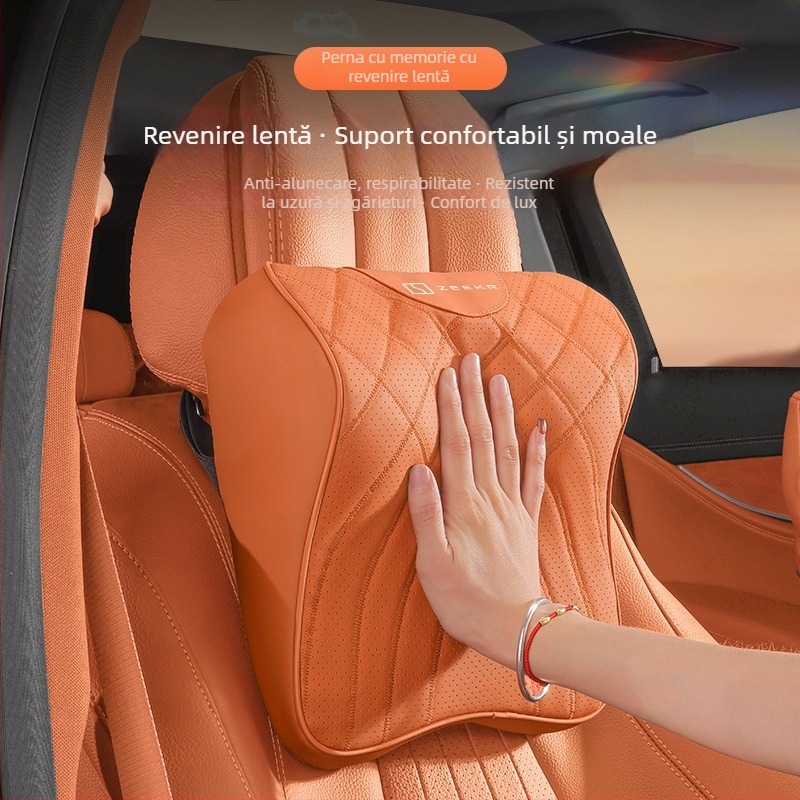 Perne pentru cap și gât pentru scaunul auto – stil minimalist, compatibil universal; marca Hui Li; material: Altul; umplutură: Altul