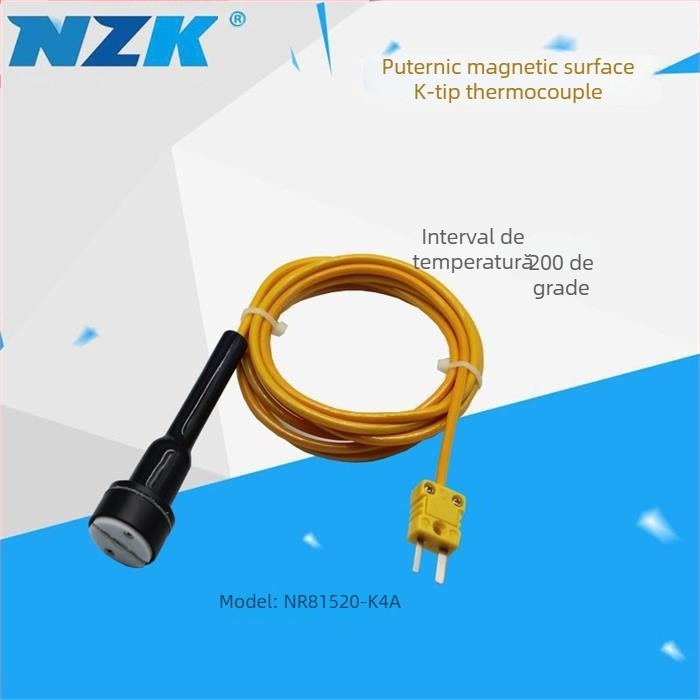 YD1310 Termometru digital - Termometru electronic industrial cu sondă NR, intervalul 0–1300°C, rezoluție 0.5°C, precizie Clasa 1.0