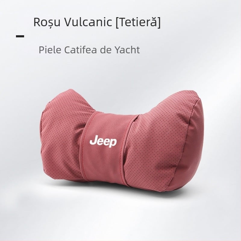 Perne pentru gât și pernă lombară pentru Jeep – decor interior Wrangler, Compass, Liberty, Renegade