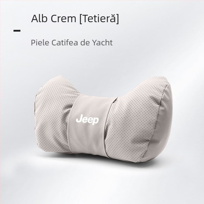 Perne pentru gât și pernă lombară pentru Jeep – decor interior Wrangler, Compass, Liberty, Renegade
