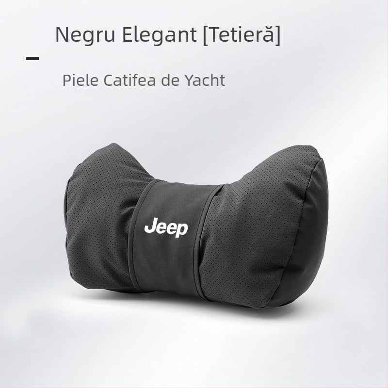 Perne pentru gât și pernă lombară pentru Jeep – decor interior Wrangler, Compass, Liberty, Renegade