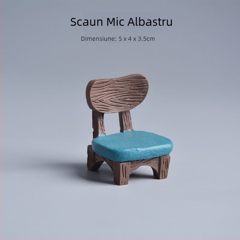 Lampă de birou cu pisică, în stil desen animat, din rășină sintetică, mini peisaj bonsai