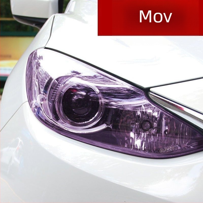 Folie de protecție pentru faruri și stopuri, schimbare de culoare, finisaj transparent lucios, PVC, Rabbit hard