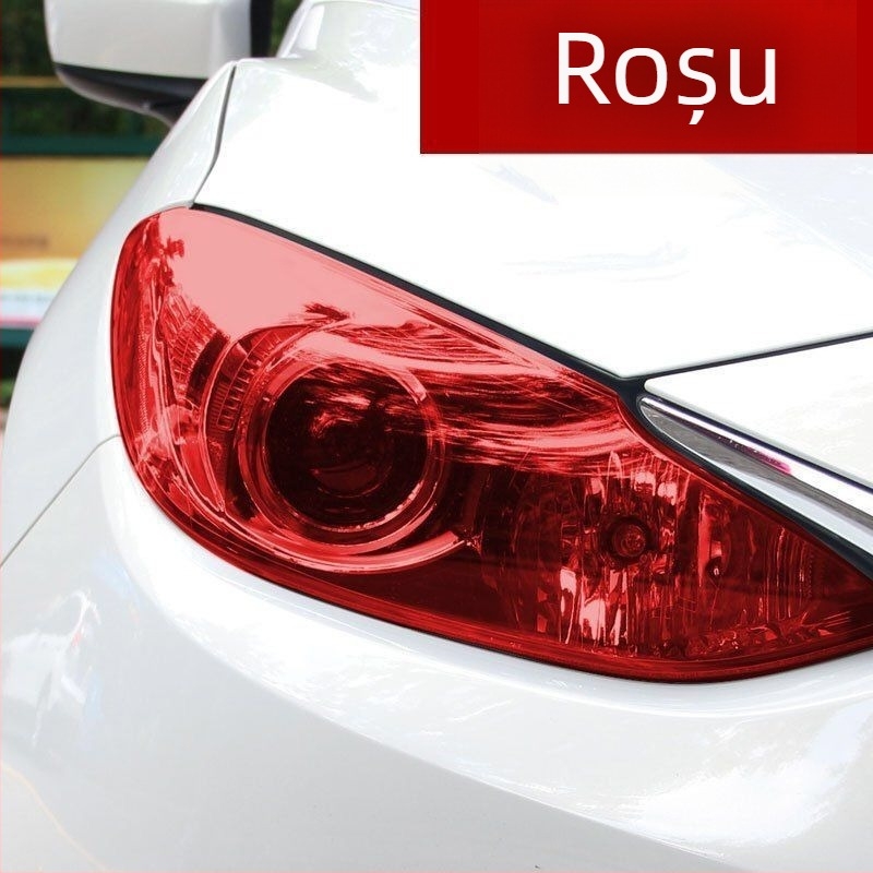 Folie de protecție pentru faruri și stopuri, schimbare de culoare, finisaj transparent lucios, PVC, Rabbit hard