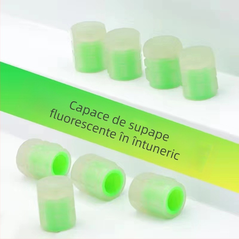 Cap de ventil pentru anvelopă, din cauciuc, brand Strength, montaj cu filet, cavitatea obișnuită a valvei