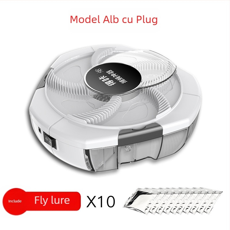 Mașină pentru uciderea muștelor – LED, acoperire 10 m², șoc electric manual, fără baterie încorporată, netoxică