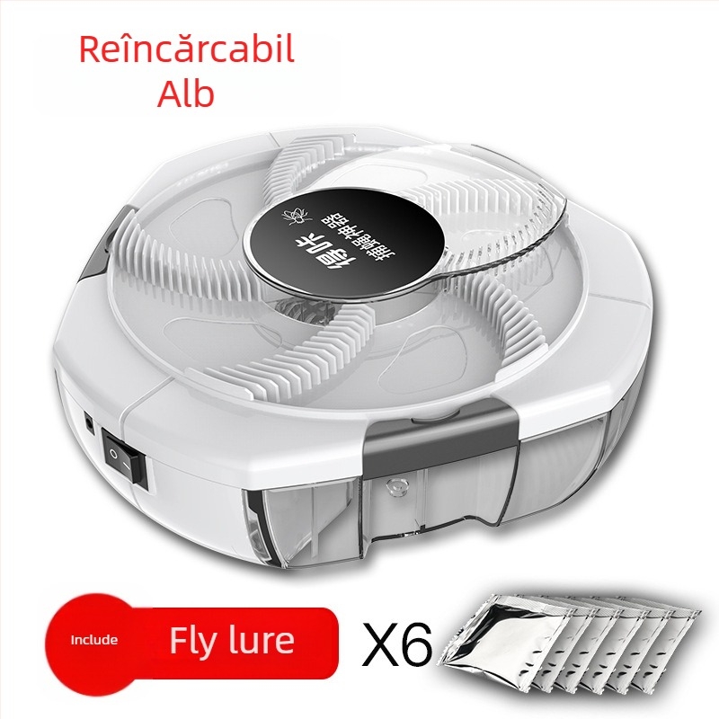 Mașină pentru uciderea muștelor – LED, acoperire 10 m², șoc electric manual, fără baterie încorporată, netoxică