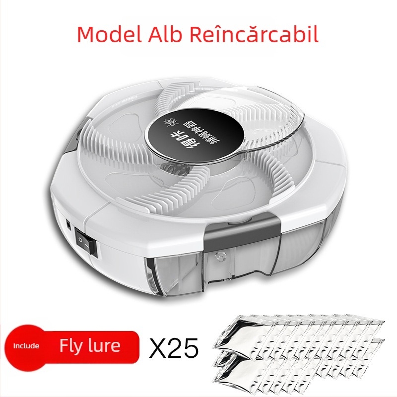 Mașină pentru uciderea muștelor – LED, acoperire 10 m², șoc electric manual, fără baterie încorporată, netoxică