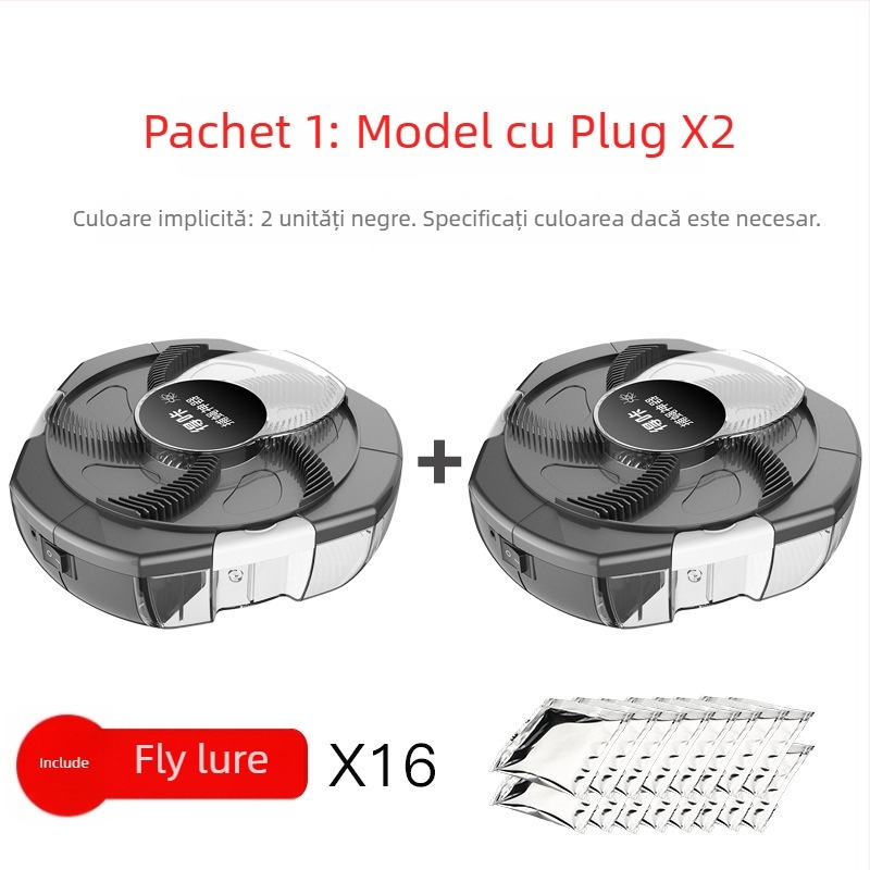 Mașină pentru uciderea muștelor – LED, acoperire 10 m², șoc electric manual, fără baterie încorporată, netoxică