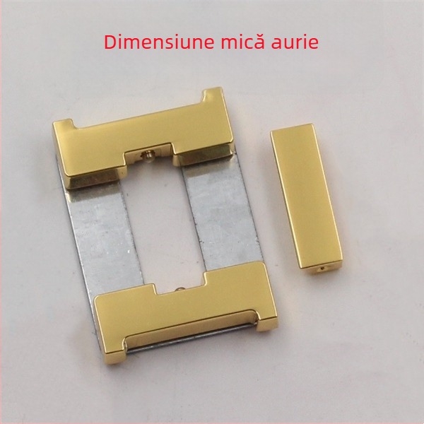 Cleme de închidere pentru geantă din metal, cu forme I și H și arc – hardware DIY pentru genți