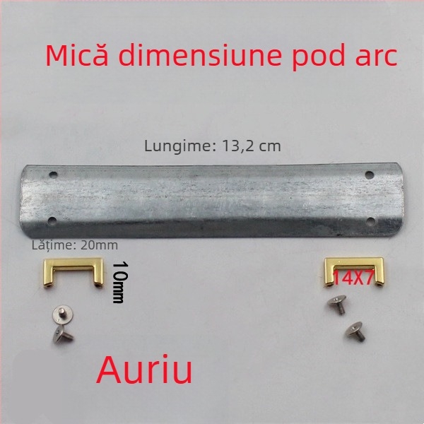 Cleme de închidere pentru geantă din metal, cu forme I și H și arc – hardware DIY pentru genți