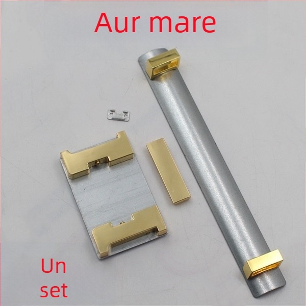 Cleme de închidere pentru geantă din metal, cu forme I și H și arc – hardware DIY pentru genți