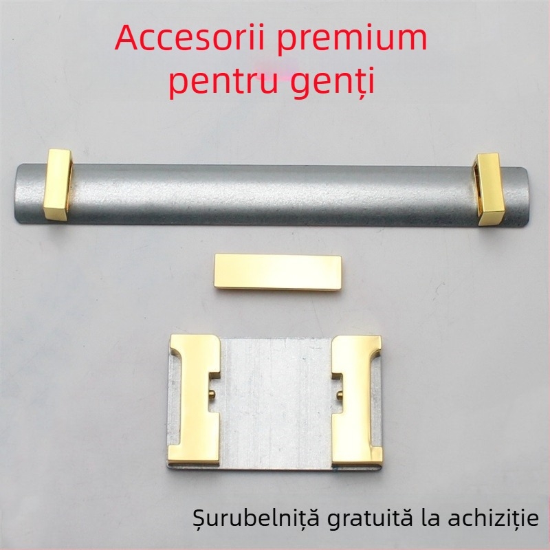 Cleme de închidere pentru geantă din metal, cu forme I și H și arc – hardware DIY pentru genți