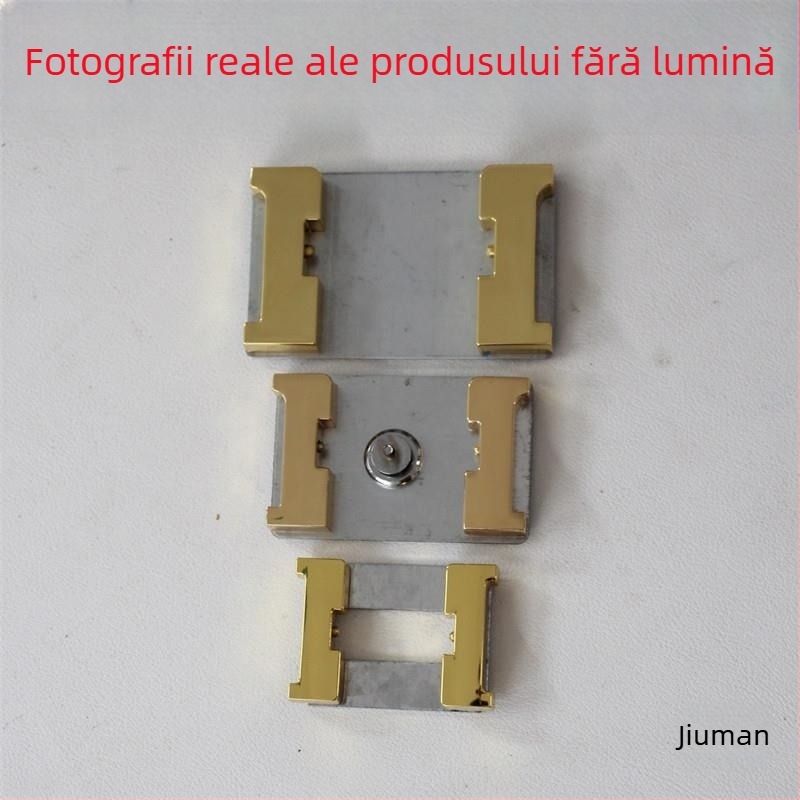 Cleme de închidere pentru geantă din metal, cu forme I și H și arc – hardware DIY pentru genți