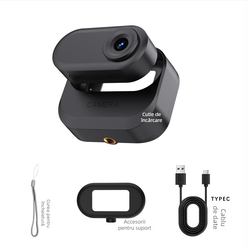 Aparat de acțiune compact pentru sporturi în aer liber, înregistrare video 1080P HD, ecran LCD de 1,47 inch, stocare pe card TF, DM-10, autonomie baterie 2–3 ore