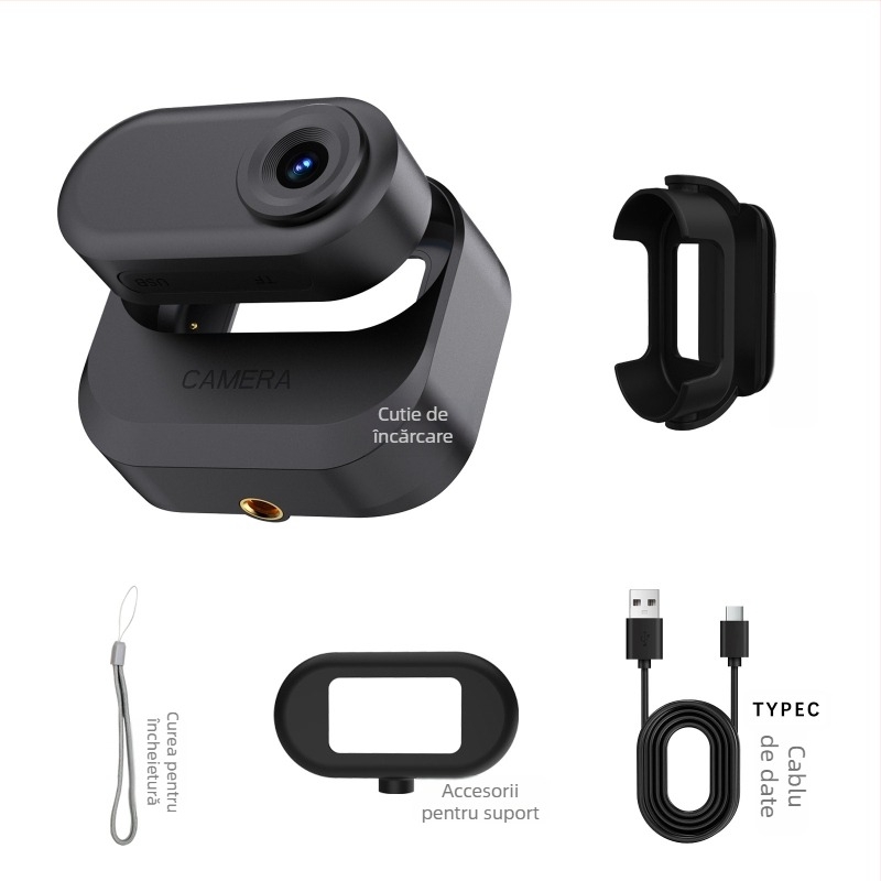 Aparat de acțiune compact pentru sporturi în aer liber, înregistrare video 1080P HD, ecran LCD de 1,47 inch, stocare pe card TF, DM-10, autonomie baterie 2–3 ore