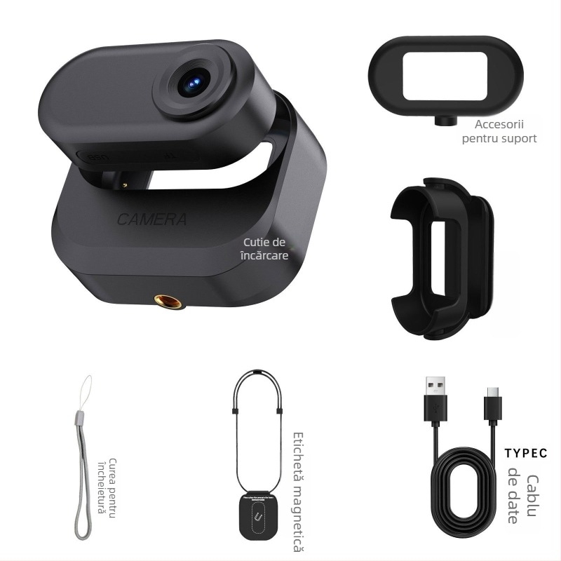 Aparat de acțiune compact pentru sporturi în aer liber, înregistrare video 1080P HD, ecran LCD de 1,47 inch, stocare pe card TF, DM-10, autonomie baterie 2–3 ore