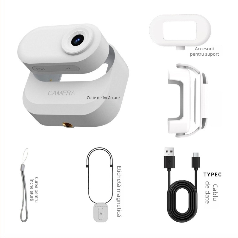 Aparat de acțiune compact pentru sporturi în aer liber, înregistrare video 1080P HD, ecran LCD de 1,47 inch, stocare pe card TF, DM-10, autonomie baterie 2–3 ore